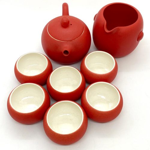 teaset red